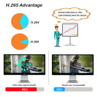 Cámara De Seguridad PTZ 4K PoE Con Visión Nocturna En Color Y Audio Bidireccional 3MP/5MP/8MP Para Calle Exterior Compatible Con NVR - details 6
