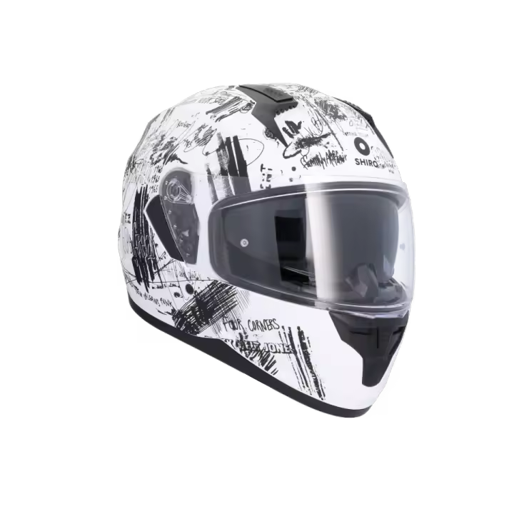 Casco Integral SHIRO trueno Faster FUNCHY   Visor Solar - 1