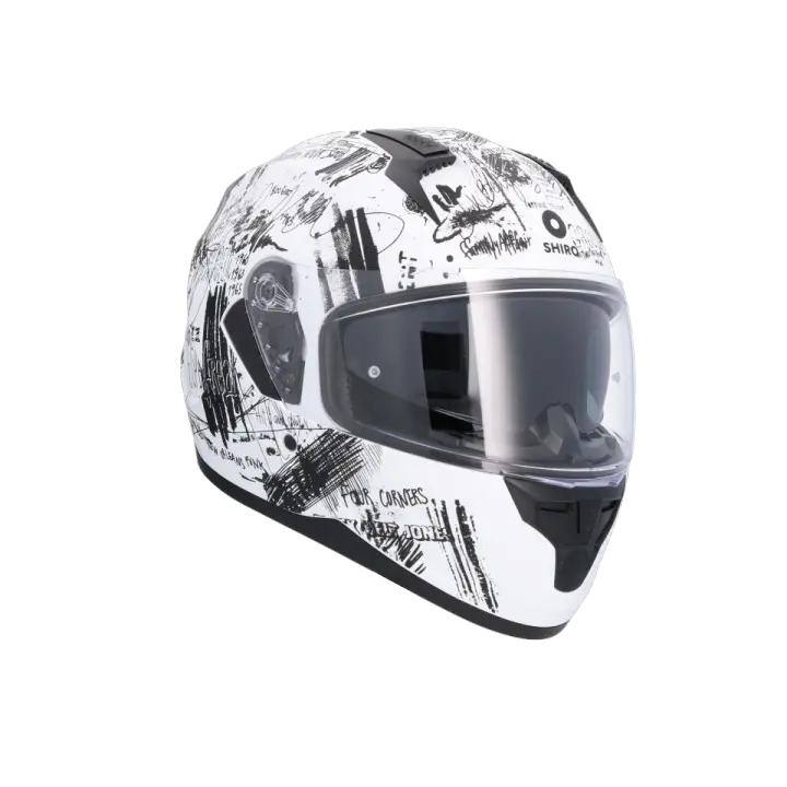 Casco Integral SHIRO trueno Faster FUNCHY   Visor Solar - 1