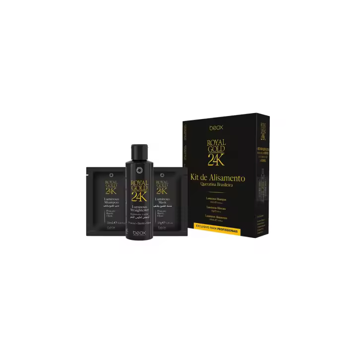 KIT DE ALISAMIENTO ROYAL 24K GOLD BEOX - 1