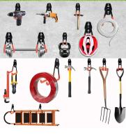 Gancho De Almacenamiento Para Bicicleta Y Herramientas Soporte Pesado De Metal Para Pared Gancho Cuadrado Pequeño/Mediano - details 8