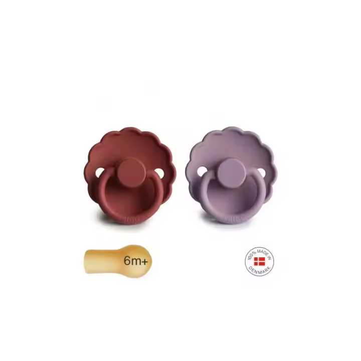 Frigg Pack 2 Chupetes Latex Daisy 6m+ - 1