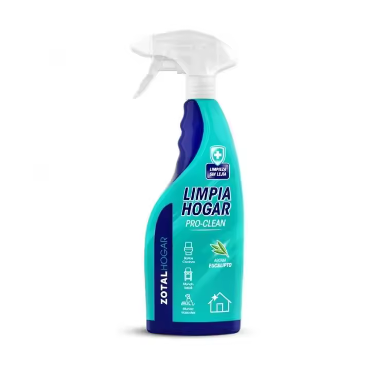 ZOTAL Limpia Hogar PRO CLEAN , aroma de eucalipto de 750 ml - 1