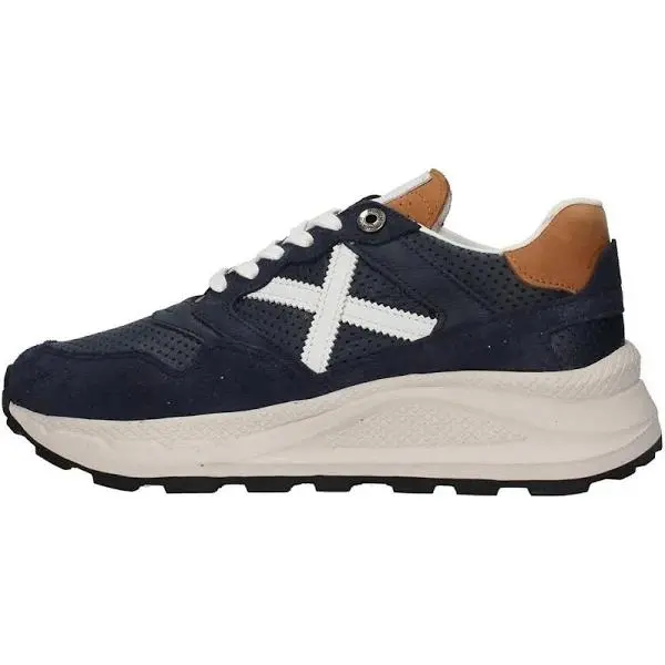 Munich Zapatillas Hombre Azul Marino Combinación de Materiales - 1