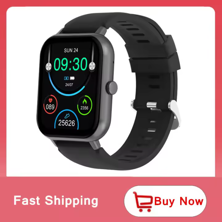 Reloj Inteligente para Mujer Pantalla Táctil Completa de 1.83inch Monitor de Sueno Respuenda Llamada Whatsapp Notificación para Android IOS con Altavoz Integrado Rastreo de Actividad Personalizada Compatible con Dispositivos Android - 1