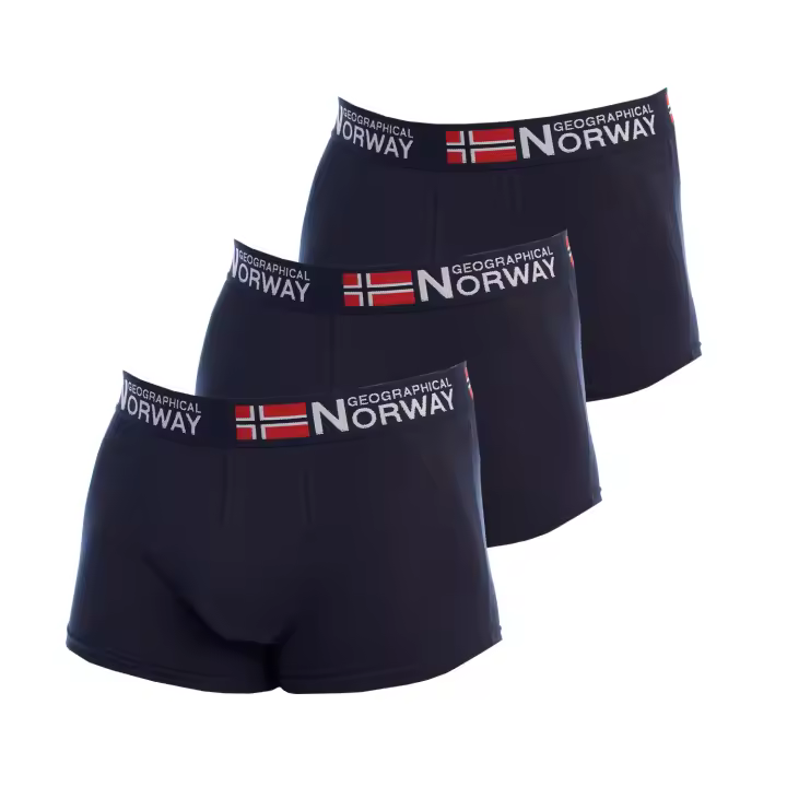 Pack de 3 Bóxers Geographical Norway GN1000 para Hombre - 1