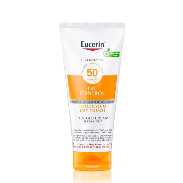 Eucerin sun protection oil control toque seco gel-crema spf50+ 200 ml - 1