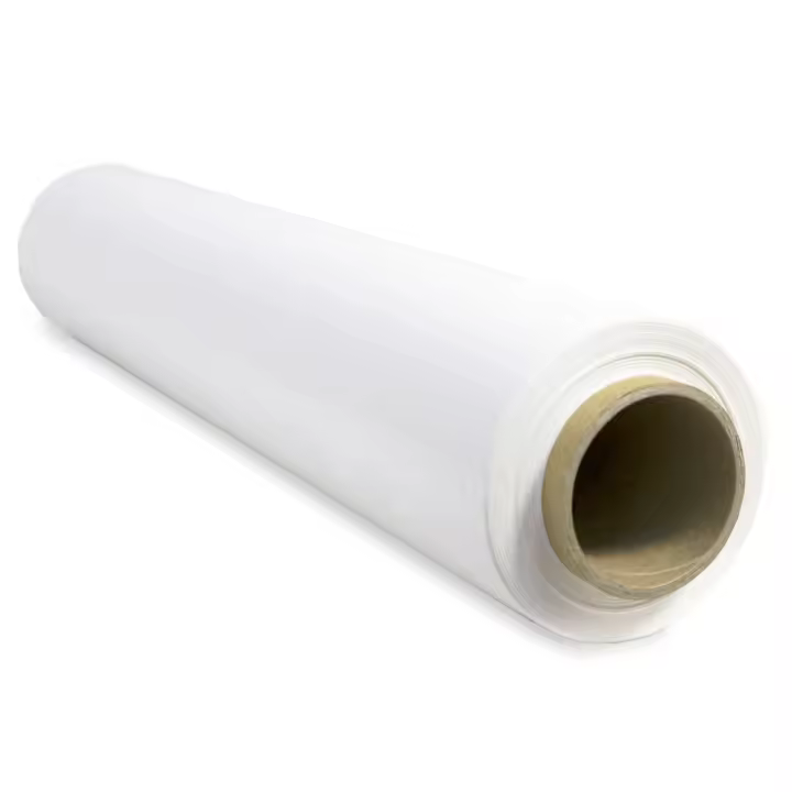 Film para Embalar, Film Blanco, Papel Film, Rollo de Plastico Protector Muebles, Cajas Mudanza, Plastico Cubretodo 50cm x 300m estirables - SIDI (1 und, Blanco) - 1