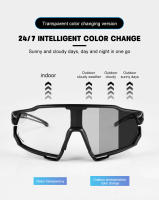 Gafas Deportivas Photochromic Para Hombres Y Mujeres Gafas De Sol UV400 Para Ciclismo Montaña MTB Gafas De Bicicleta Carretera - details 2
