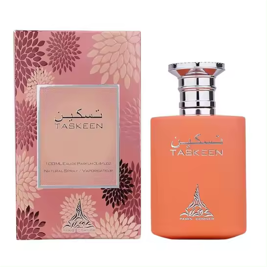 Perfume Árabe 100% Original – TASKEEN PARIS CORNER EDP Mujer 100ml – Lujo y Tradición en Cada Gota - 1