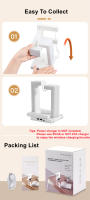 Lámpara Flotante De Luces Decorativas Con Cargador Inalámbrico De 10 W Desmontable Para Dormitorio/office Diseño Novelo - details 8