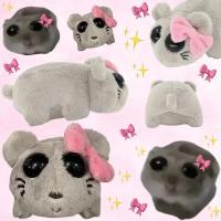 Peluche De Hamster Triste Meme Musical Juguete Divertido Para Niños Muñeca Kawaii Regalos De Cumpleaños Y Día Del Amor - details 1