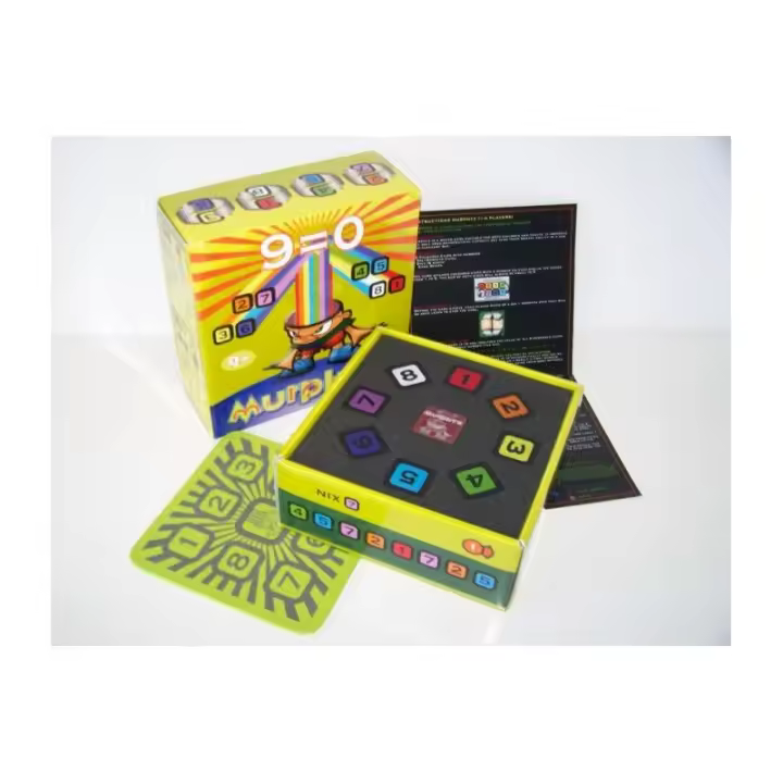 BP Murphyx: Juego de Números Educativo para Niños y Adultos - El Juego del 9 para 5 Jugadores - 1