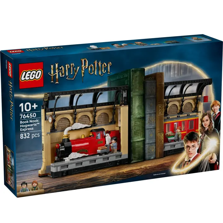 LEGO HARRY POTTER - RINCÓN ENTRE LIBROS: EXPRESO DE HOGWARTS, 76450, TIENDA CON LICENCIA OFICIAL, MAGÍA, BIBLIOTECA, ENVÍO URGENTE 24-48 HORAS PENÍNSULA - 1
