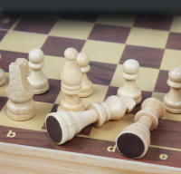 Ajedrez Magnético Clásico Con Tablero Plegable Para Niños Y Adultos Madera Juego De Tablero Regalo Para Navidad Cumpleaños Año Nuevo - details 9