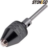Adaptador De Rosca Sin Llave STONEGO 1PC 0.3-3.4mm Convertidor De Broca Con Rosca Redonda De 2.35mm/3.0mm - Cambio Rápido De 1/4 Pulgada - details 0