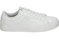 PEPE JEANS | Zapatilla Adams Snaky de Pepe Jeans – Deportiva Baja en Color Blanco – Sneaker con Cierre de Cordones – Estilo Casual – Versátiles – Combinables – Alta Calidad y Comodidad – Modelo PLS31539-800 - details 0