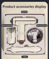 Masajeador Fascia Portátil Mini Con Pantalla Táctil LED Y Cabezas De Masaje Para Corporal Herramienta Eléctrica DIY - details 14