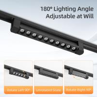 Iluminación De Pista LED Completa 110V 220V Luz De Techo Colgante Para Decoración De Sala De Estar Y Dormitorio Con Rail De Luces Spot - details 4