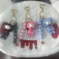 Llavero De Muñeco Triste Personalizado En PVC Colgante Para Billetera Decoración Kawaii Juguete Para Niños Regalos - details 0