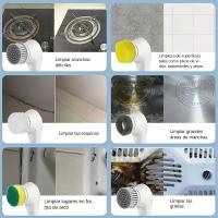 Cepillo De Limpieza Multifuncional Eléctrico 5 En 1 Para Baño Y Cocina Herramientas De Limpieza Plásticas Resistentes - details 4