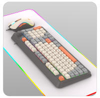 Teclado Y Ratón USB K820 Iluminados Para Juego Ergonómicos Con Funciones Multimedia Para Oficina Y Hogar Compatible Con Laptop Y Desktop Para Hombres Y Mujeres - details 19