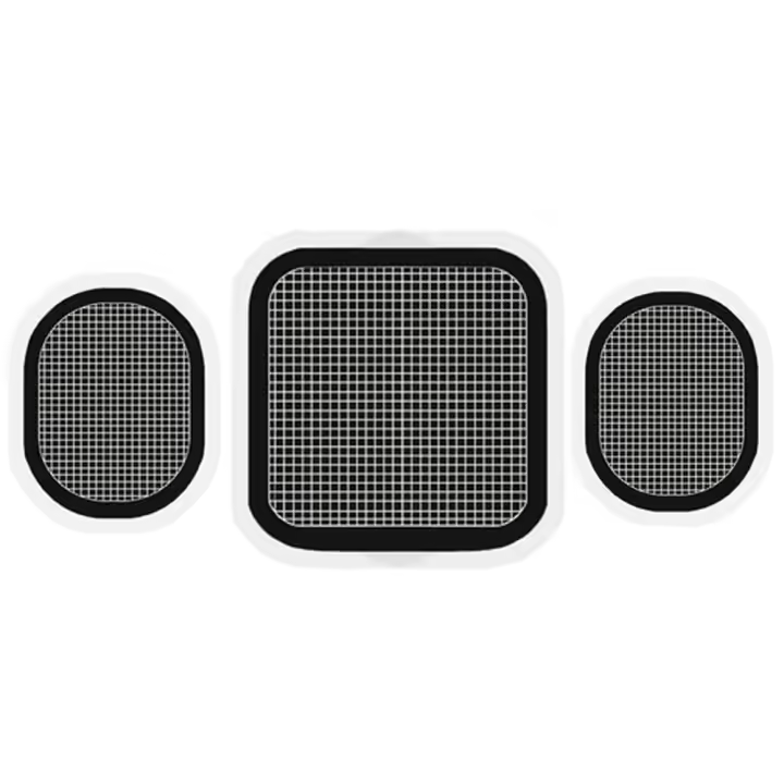 9/3Pcs Electrodo De Gel Reemplazo Para Estimulador Muscular EMS Almohadilla De Masaje Abdominal Para Perder Peso Y Fitness Accesorios De Entrenamiento Corporal - 1