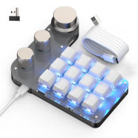 Teclado Mecánico Personalizable Bluetooth 5.0 RGB Para PS Gaming Keypad Macropad Para Tablet Teclado Numérico Sin Soporte Para Muñeca - details 17