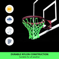 Red De Baloncesto Con Luz Nocturna De Nylon 12 Bucles Tamaño Estándar Iluminación Solar Para Entrenamiento Nocturno - details 4