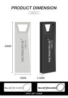 Mini Llavero De Metal USB 3.0 16GB 32GB 64GB 128GB Stick De Memoria USB Pendrive Cle USB Para Computadora Y Dispositivos Móviles - details 5