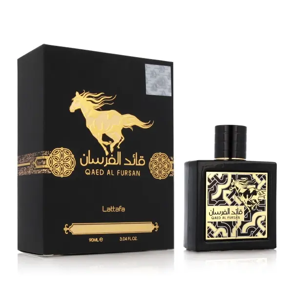 Lattafa Qaed Al Fursan - Perfume Eau de Parfum 90 ml Unisex Aroma Duradero - Fragancia Árabe Unisex - 1