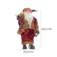 Muñeco De Navidad Santa Claus De 30/40cm Decoración De Árbol De Navidad Juguete De Peluche Para Fiesta De Boda Y Hogar Regalo Para Niños - details 9