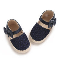 Zapatillas De Verano Para Bebés Niñas 0-18M Con Lazo Casual Sandalias Suave Cómodas Para Primeros Pasos Material Transpirable Tela Y Algodón - details 52