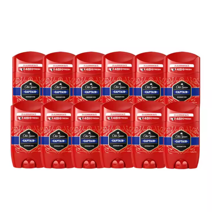 Old Spice Captain Desodorante En Barra Para Hombres 12x50 ml - 1