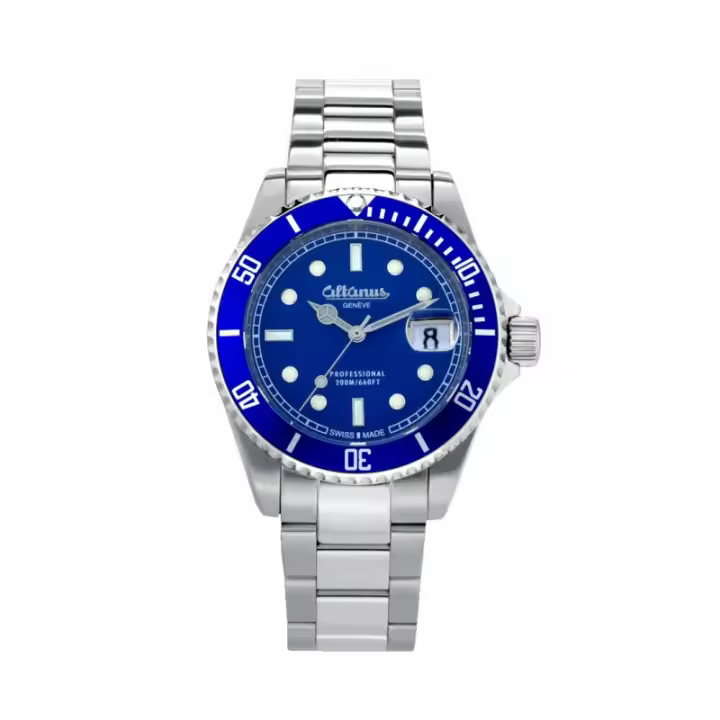 Altanus Reloj de Pulsera Hombre ICON SUB 7976B-4-Resistant to Agua - Diseño Elegant y Funcional - 1