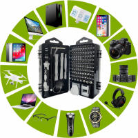 Juego De Destornilladores Magnéticos 115 En 1 Precisión Para Reparación De Electrónica Caja De Herramientas Domésticas Generales Mantenimiento Manual Accesorios - details 6