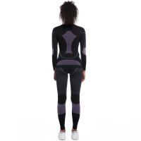 SSITO Conjunto de Mallas de gimnasio de Seco rápido, ropa de Esquí de DOT sin Costura para el invierno, ropa y pantalones de Seco rápido para correr, deporte y ciclismo - details 21
