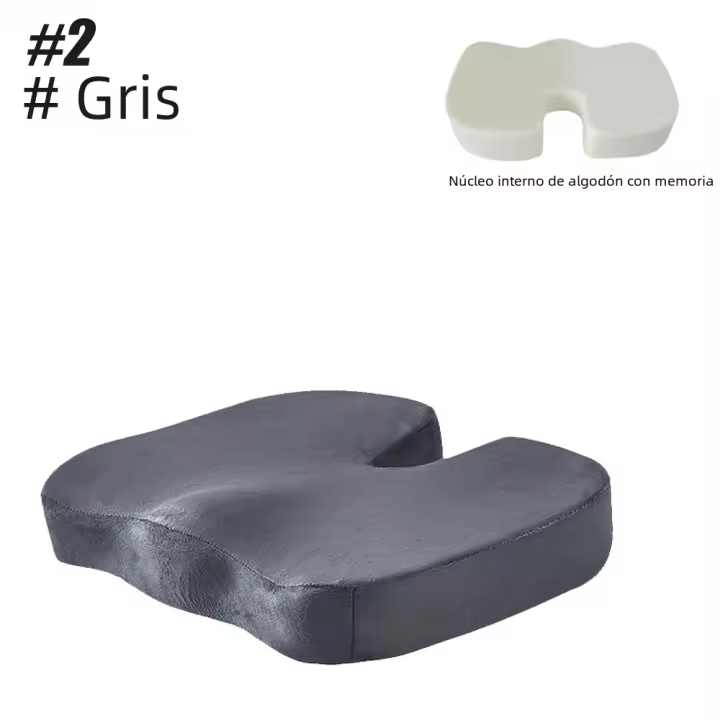 Porcheddu coxis en forma de U almohada masajeadora para silla de Coche Oficina soporte de HIPS orthopédico - 1