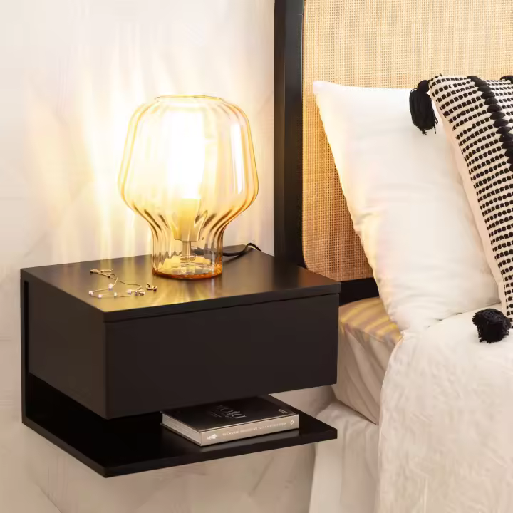 Ledkia Lámpara de Mesa Cristal Vittoria Transparente - 1