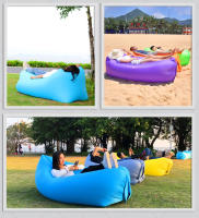 Sofá inflable perezoso portátil para exteriores, cama de aire para Parque de pastizales, playa de agua, juguetes, silla inflable, sofá de aire infable rápido, Sofá de aire plegable para exteriores, tumbonas hinchables - details 7