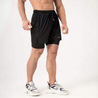 Shorts De Correr Para Hombre Quick Dry 2-en-1 Entrenamiento Deportivo Al Aire Libre Ropa Casual Transpirable Para Verano - details 4