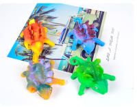 Bola De Aire Infantil Dinosaurio Divertida Antiestrés Juguete Deportivo Para Fiestas Y Juegos Regalo Para Niños Tamaño 10cm - details 5