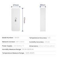 Sensor De Temperatura Y Humedad Inteligente AVATTO Tuya WIFI Medidor De Clima Para El Hogar Con Alexa Google Home Batería Recargable - details 8
