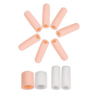 Protector De Dedos De Silicona Suave Gel Tubos Alivio Del Dolor De Uñas Pequeñas Separadores De Dedos Para Cuidado Del Pie - details 5