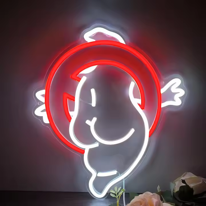 Señal De Neón Ghostbusters Para Decoración De Pared USB Iluminación LED De Neón Para Fiesta Dormitorio Bar Cueva Del Hombre - 1