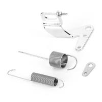 Soporte De Cable De Acelerador Con Resorte Doble De Acero Inoxidable Para Carburador Pieza De Automóvil Accesorios De Reparación De Vehículos - details 7