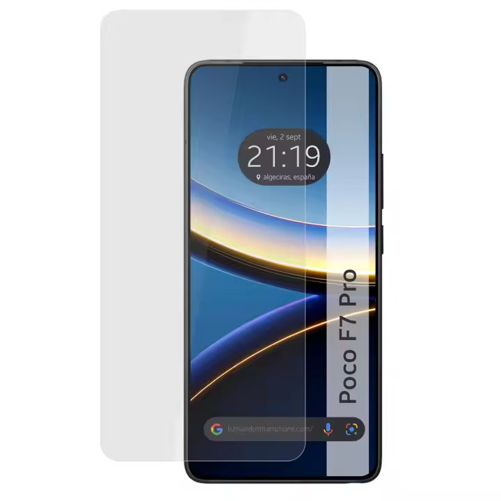 Protector Cristal Templado para Xiaomi Poco F7 Pro 5G Vidrio - 1