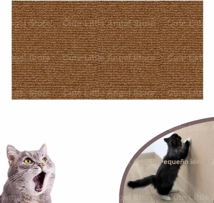 Tablero De Afilado Para Gatos Autoadhesivo Protección De Sofá Antisfatura DIY Accesorio Para Muebles Material De Nylon - 1