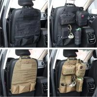 Organizador De Asiento De Coche Universal Táctico Molle Bolsa De Almacenamiento Para Viaje Y Caza Funda De Asiento De Coche Accesorios - details 3