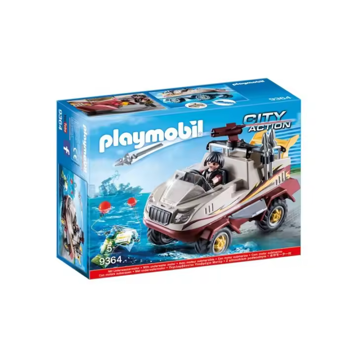 Playmobil 9364 Coche Anfibio 19P9364 - 1